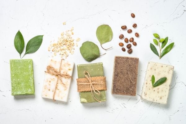 bars of soap, a DIY craft beginners can sell online