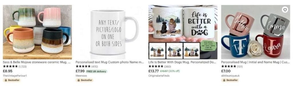 mugs that sell well on etsy