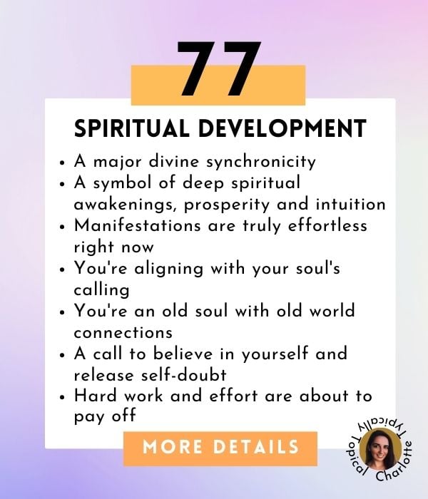 77 Spiritual Meaning