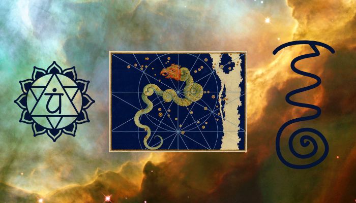 draconian constellation with the head of the serpent, alpha draconis