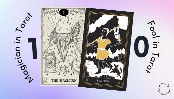 spiritual symbolism of Magician and Fool card tarot